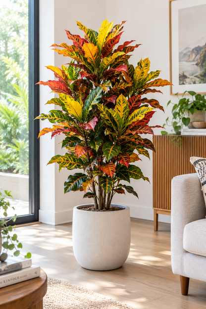 Codiaeum Petra Variegatum 24Ø 100cm 1pp